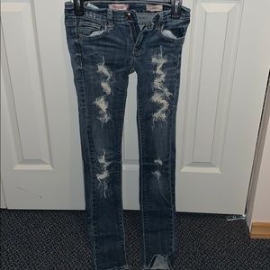 Skinny jeans (runs small)